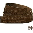 thumbnail image 3 of ELW 6-7 oz. 2.4-2.8mm Straps, Belts, Strips  Olive 1-3/4" X 50" 4.5cm X 127cm  Full Grain Leather Bison Hide DIY Craft Projects, Bag, Chap, Motorcycle, Shoe, Clothing, Jewelry, Wrapping, 3 of 8