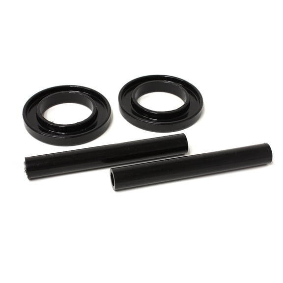 Energy Suspension 83-04 Ford Mustang SVO Black Front Spring Upper & Lower Isolator Set