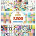 thumbnail image 4 of Misright 16 Sheets Planner Stickers for Calendars, Monthly Decorations and Scrapbooking Accessories, 4 of 7