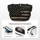 thumbnail image 5 of Fotbe American Flag with Desert Camouflage Cangurera Cuadrada con Estampado de Doble Capa, Bolsa de Cintura Ajustable Mini para Hombres y Mujeres, 5 of 9