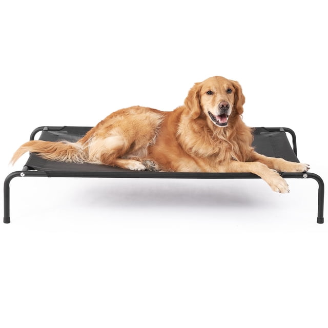 Cuna elevada para perros EHEYCIGA para perros grandes de 35 a 125 libras