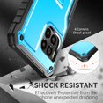 thumbnail image 5 of FITO For T-Mobile Revvl 7 Pro 5G Case, Phone Case with Screen Protector and Kickstand (Blue), 5 of 7