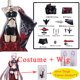 thumbnail image 3 of Juego de cosplay de Acheron, Honkai Star Rail, disfraz rojo de Acheron, vestido, peluca, zapatos, conjunto completo, ropa de fiesta de carnaval para mujer, 3 of 5