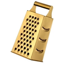 WEAVILUX Stainless Steel Cheese Grater Golden 1Pack For Cooking And Prep