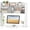 White-3, variant on SolaceHue Desktop Bookshelf, Countertop Storage Hutch with Shelves for Computer Desk, Desk 3-Tier Display Rack, Multipurpose Wood Desktop Hutch Storage Organizer for Dorm Office
