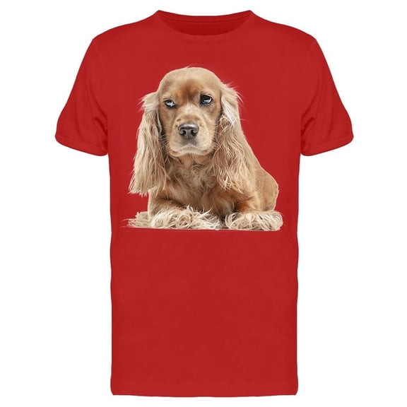 Portrait Of Angry Cocker Tee Men's -Image by Shutterstock