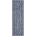 thumbnail image 2 of Nourison Home Machine Washable Series 1 Geometric Navy 2' x 6' Area Rug (2x6), 2 of 8