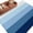 Blue, variant on Blue Aqua Ombre Large Area Rugs for Bedroom Living Room, Soft Non Slip Carpet Bedside Rug, Modern Abstract Art Farmhouse Striped Round Floor Cover Kitchen Accent Rug 3' for Dining Room/Office