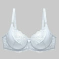 thumbnail image 2 of RMGVDSD Women's Full Figure Bras Women's Sexy Double Lace Lingerie Plus Size Bra Tube Top Bralette, 2 of 6