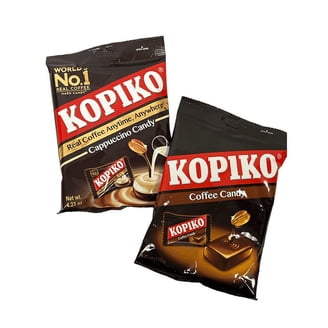 Kopiko Candy Variety Pack, Coffee and Cappuccino, Individually