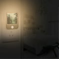 thumbnail image 2 of Yayeee LED Night Lights with Motion Detectors Auto Dusk to Dawn Light Sensors, 2 Pack, Green Forest, 2 of 7