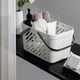 thumbnail image 5 of Cesta de baño, cesta de lavado, cesta de drenaje de mano, cesta de ducha de baño azul, cesta de almacenamiento de baño para dormitorio de estudiantes, cesta de baño, cesta de plástico con asa para bañ, 5 of 6