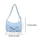 thumbnail image 2 of Bolso bandolera informal personalizado con cordón plisado y encaje perezoso para axila con lazo en el hombro 8119-PZ20240616013163 azul, 2 of 9