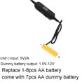thumbnail image 6 of Type-C Power Converter 5V3A Battery Eliminators Cable Replace 1-8 AA Batteries, 6 of 15