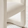 thumbnail image 5 of Winslow Barrel Performance Velvet Dining Chair in Alabaster, 5 of 10