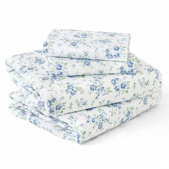 Size 3 Piece Sheet Set Soft Breathable Bed For Bedroom With Deep Pocket Up To 16" Wrinkle-free & Bedding Oeko-tex Certified - Blo
