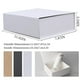 thumbnail image 2 of Caja de regalo Rsgift con tapa magnética blanca de 28 x 20 x 9 cm, paquete de 5, 2 of 6