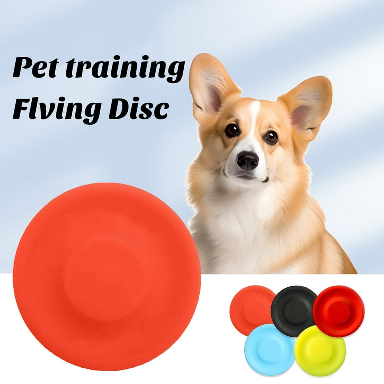 CherryHome Scratch Resistant Flying Discs Toy Mini Silicone Flying