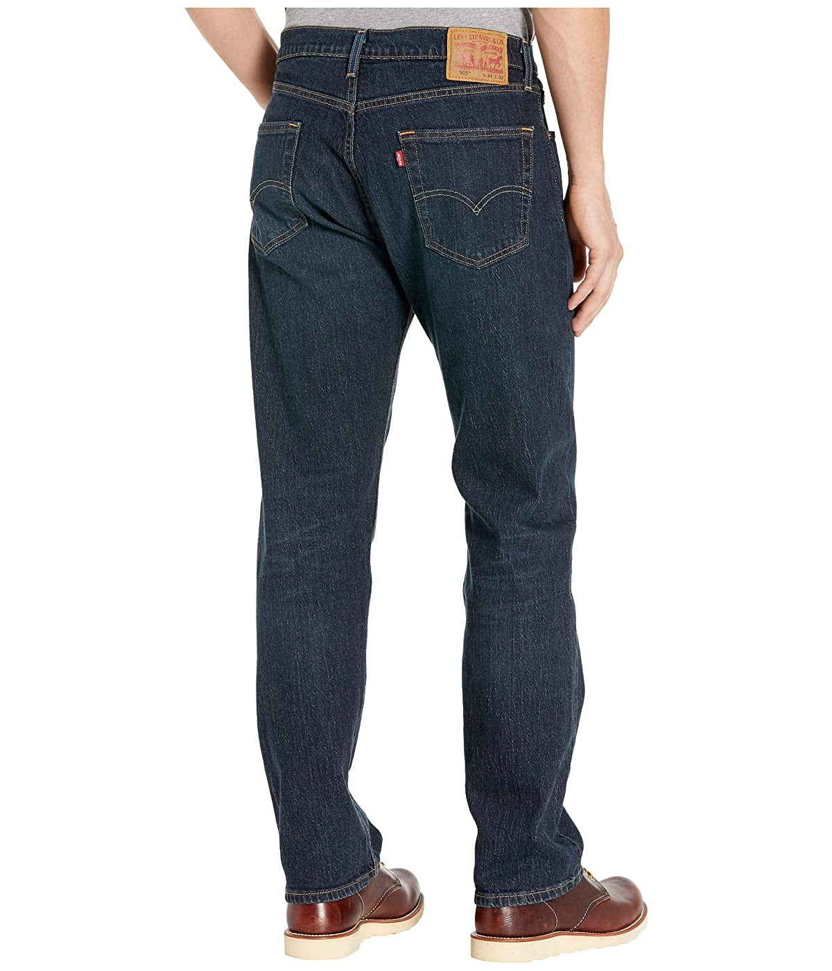 Levi's Mens 505 Regular Durian Tint Overt