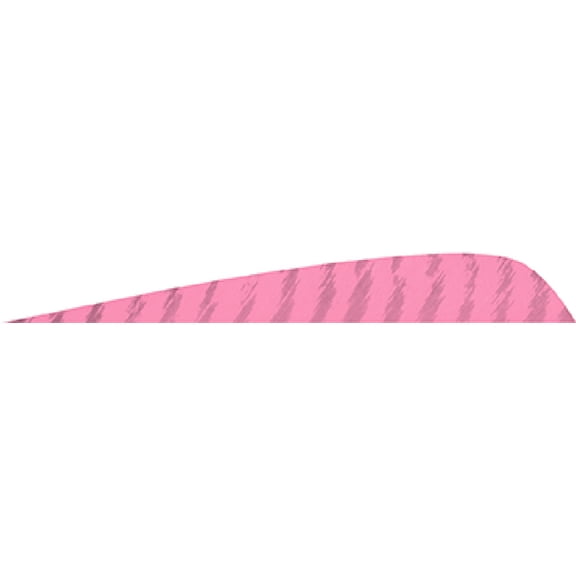 Gateway Parabolic Feathers Barred Flo Pink 4Inch Lw 50Pk