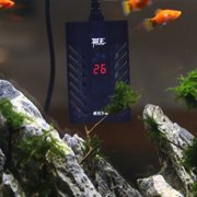 Moaere Aquarium Flat Submersible Heater with LED Display 25 Watt— 100 Watt