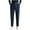 Navy, variant on Taqqpue Men's Suit Pants Fashion Straight Leg Dress Pants Business Casual Elastic Side Button Waist Flat Front Slim Fit Ankle-Length Trouser with Pockets