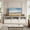 White, variant on TEQIN TV Stands For Living Room,70in TV Stand For Tvs Up To 85" Modern Entertainment Center With Storage Drawer & Open Shelves,Vintage TV Cabinet For Any Living Space