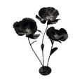 thumbnail image 4 of Flores artificiales grandes, flores gigantes para bodas, decoración para bodas, 62,9" de altura. Negro, 4 of 9