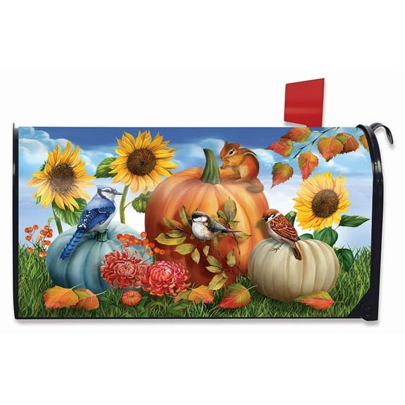 Briarwood Lane Autumn Gathering Mailbox Cover