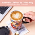 thumbnail image 4 of Topadorn Colorful Heart Art Ceramic Travel Mug, 17oz, Painted Hearts Print with Drip Background, Spill-Resistant Lid, Microwave/Dishwasher Safe, Gift Boxed, 4 of 6