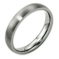 thumbnail image 5 of Titanium 4mm Brushed Band Size: 4; for Adults and Teens; for Women and Men, 5 of 7