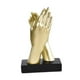 thumbnail image 2 of Estatua de gestos de mano ESCULTURA MODERNA SELECHA de AVISO DEL REFECTO DEL HOMBRE de LA MANO Decoración de escritorio para la estantería del porche 1 par de manos, 2 of 8