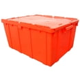 thumbnail image 1 of Cajas Organizadoras con Tapa StorBox 1 Pza 35kg 61x50x31cm Apilable Bisagras Polietileno Color Naranja., 1 of 1