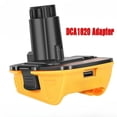thumbnail image 3 of Battery Adapter Converter For DEWALT DCA1820 18Volt TO 20Volt Li-ion Tool Kit With USB Interface TAPDRA Spare Part, 3 of 4