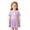 00-Purple2657, variant on Lullu Girls Ruffle Puff Sleeve Pleated Dress Summer Casual A Line Polo Dress, Sizes 6M-4T