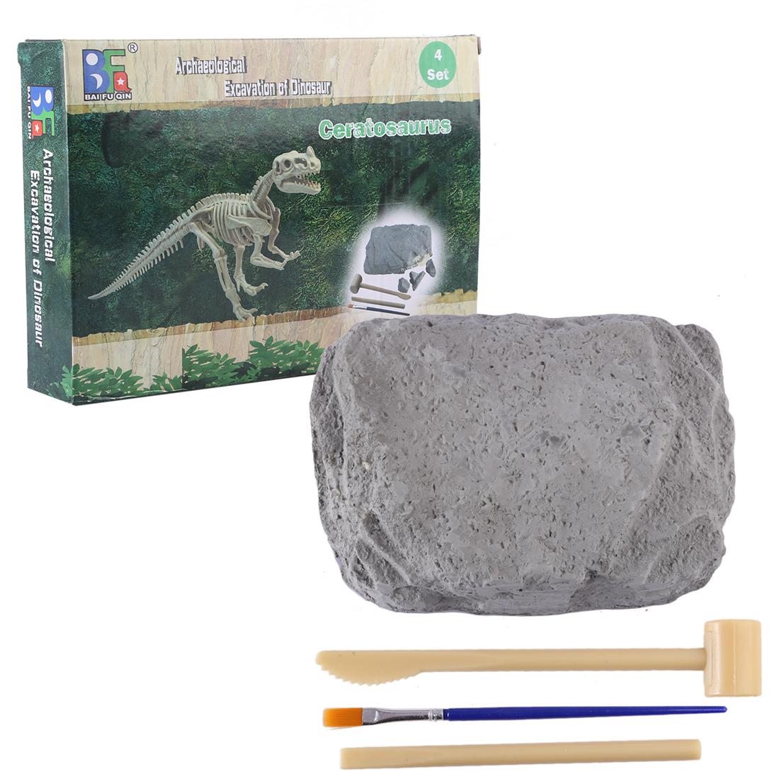 Children Creative Educational Dinosaur Archaeology Excavation Toys