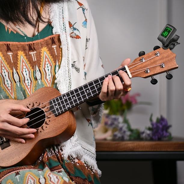 Accordeur de guitare numérique électronique à clipser pour violon