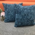 thumbnail image 6 of Chenille Textured Decorative Throw Pillow Covers for Sofa Living Room Home, Cozy Accent Cushions for Families & Apartments, 18x18 Inch, 6 of 12