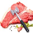 thumbnail image 3 of Double-sided Meat Tenderizer Hammer Aluminum Meat Hammer Double-sided Mallet Alloy Meat Pounder Hanging Square Meat Flattener for Kitchen Meat Cooking Gift, 3 of 9