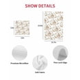 thumbnail image 7 of Easter Bunny Kitchen Dish Towels for Drying Dishes Set of 3, Spring Easter Eggs Botanical Waffle Weave Microfiber Hand Tea Bathroom Towels Quick Dry & Absorbent Towel 15.7x23.6, 7 of 7
