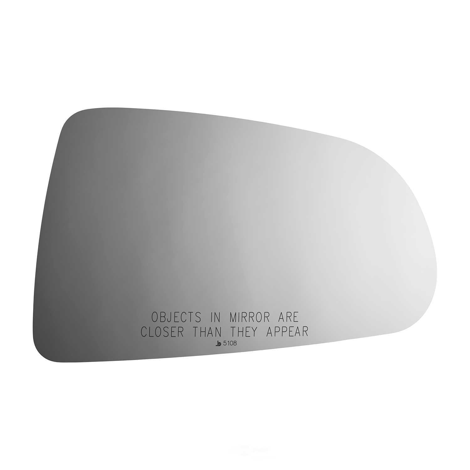 Burco Side View Mirror Replacement Glass - Clear Glass - 5108