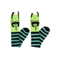 thumbnail image 5 of Invader Zim Gir 3D Character Fuzzy Plush Knee High Slipper Socks For Women With Non-Slip Sole 1 Pair, 5 of 6