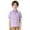 Purple, variant on TAIAOJING Toddler Boys Girls Short Sleeve Summer Casual Striped Polo Shirts Gentleman Holiday Tops 5-6 Years