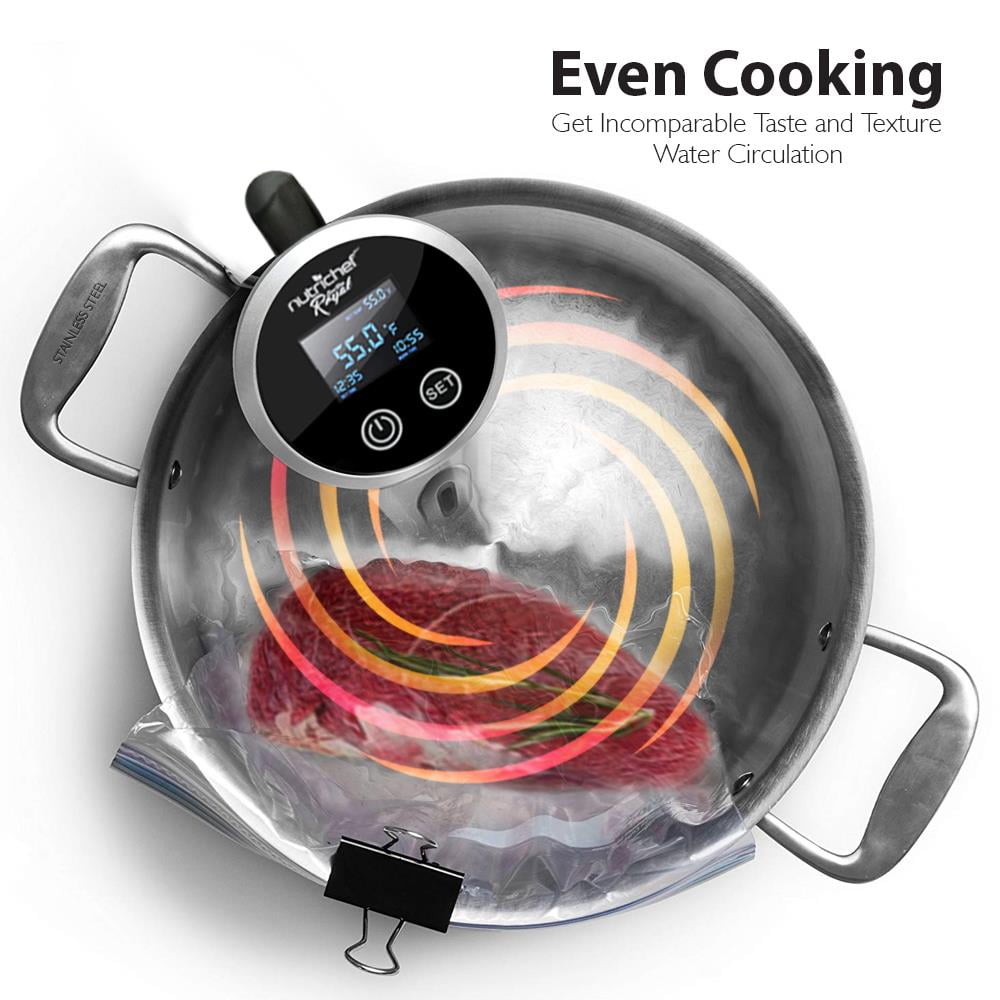 nutrichef immersion circulator cooker