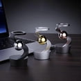 thumbnail image 4 of Anti-Gravity Desktop Gyro Magnetic Levitation Gyroscope Spinning Metal Stress Relief Kinetic Desk Toy Office Decor, 4 of 5