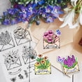 thumbnail image 6 of PVC Plastic Clear Stamps for DIY Scrapbooking Photo Album Decorative Cards Making Envelope 160x110mm, 6 of 7