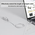 thumbnail image 3 of iwillink 20-Pack Cat6 Coupler, RJ45 Ethernet Coupler, Female to Female Ethernet Extender Adapter, White, 3 of 5