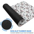 thumbnail image 6 of Long Mouse Pads for Desk,White Cow Milk Moo Pattern Desk Mats on Top Of Desks, Desk Mouse Pad Extra Large with 3mm Non-Slip Base and Stitched Edge for Gaming,Office,Work,Home 31.5"x15.7", 6 of 6