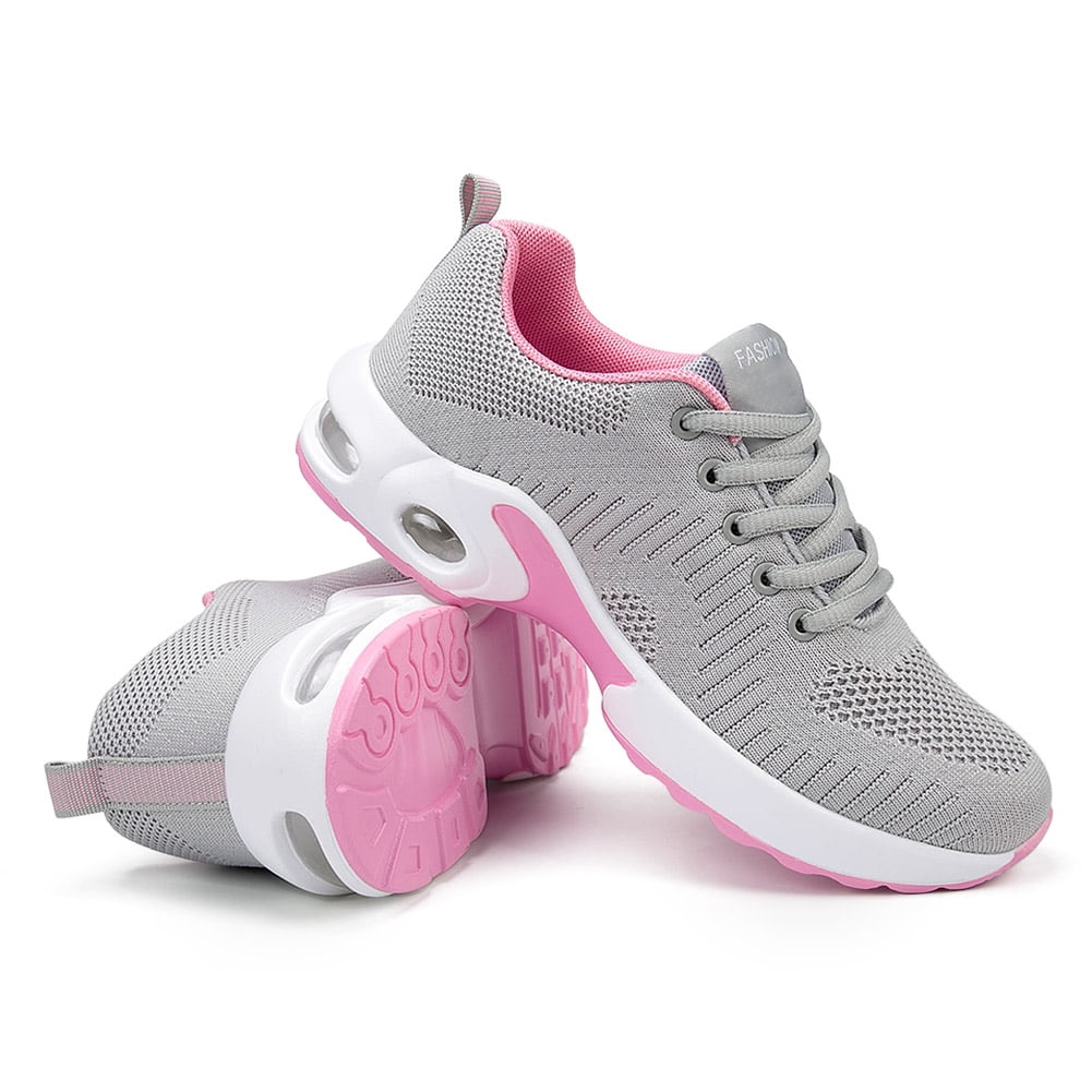Womens Walking Shoes Lightweight Breathable Mesh Air Cushion Sneakers