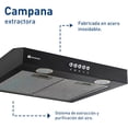 thumbnail image 2 of Campana Extractora Bluelander de Acero Inoxidable 110 V, Salida de Aire y Filtro de Carbón Activado, Campana para Cocina 60 cm, 2 of 5